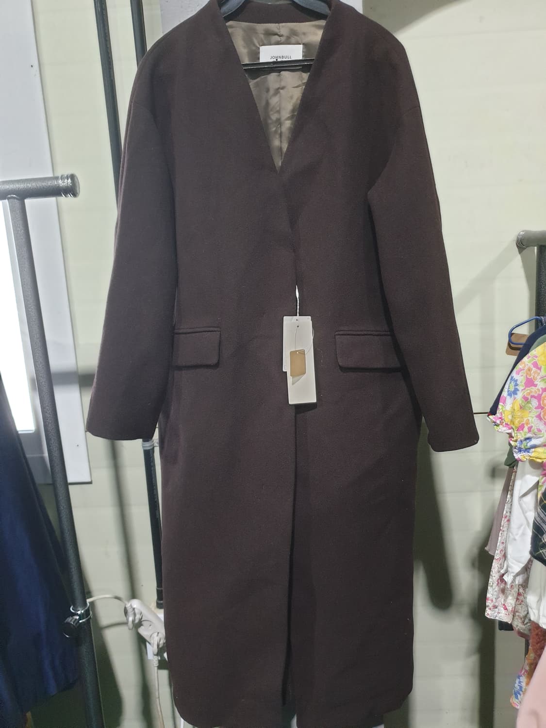 JOHNBULL 여성롱코트(미사용택:M) 상품이미지1