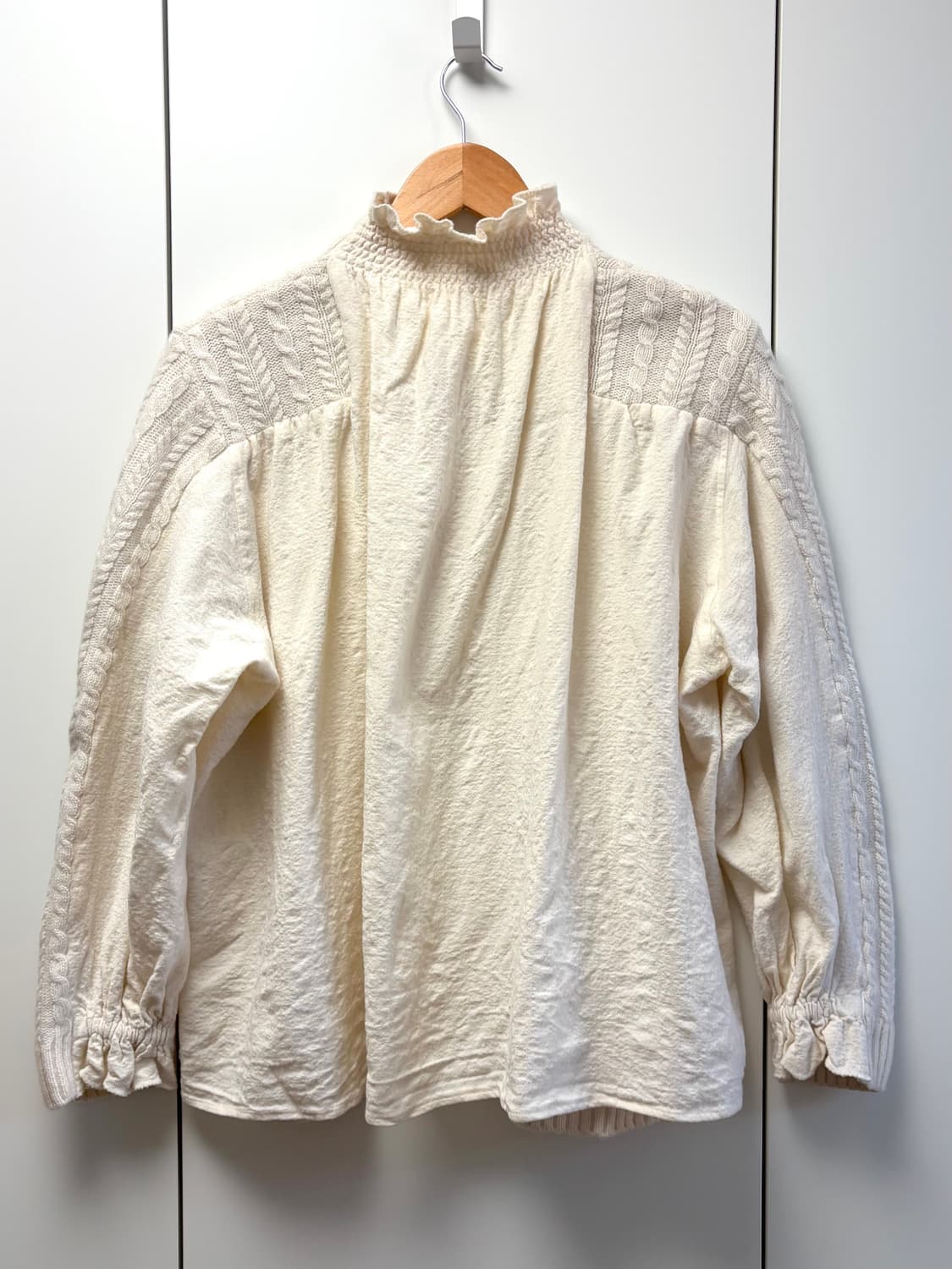 한섬 시스템 케이블 울 니트 상품이미지6