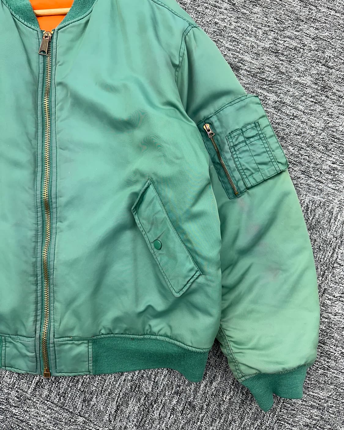 (2XL)90'S RED BARON 항공 점퍼-M1048 상품이미지2