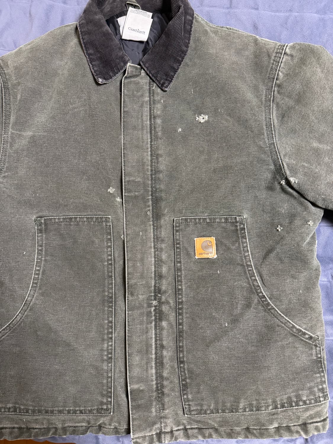 (M)칼하트 J22 디트로이트 워크 자켓 mos 상품이미지3