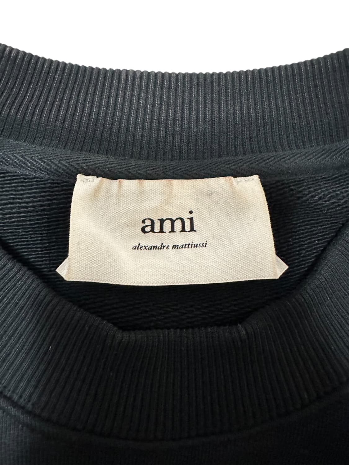 아미 파리스 맨투맨 블랙 XL 상품이미지3