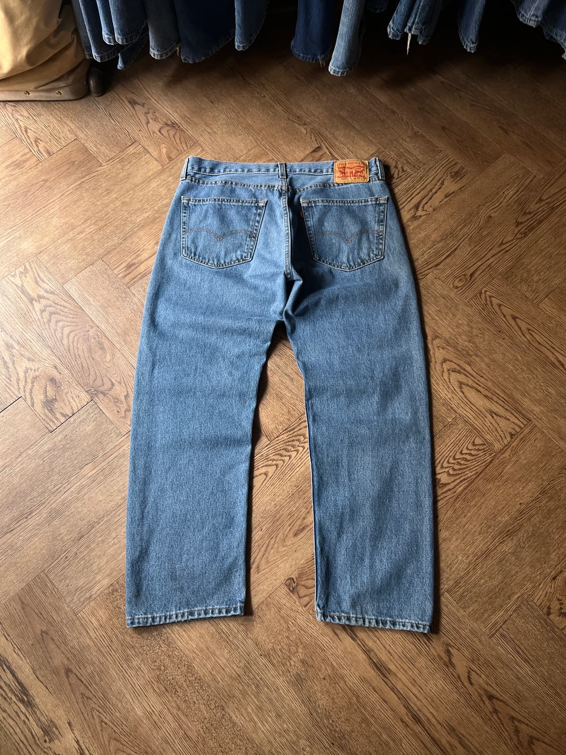 [36]리바이스 505 싱글 디스트로이드 데님 팬츠 상품이미지2