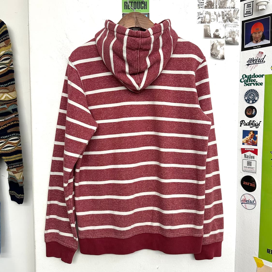 나이키 스트라이프 쿼터집업 후디 상품이미지6