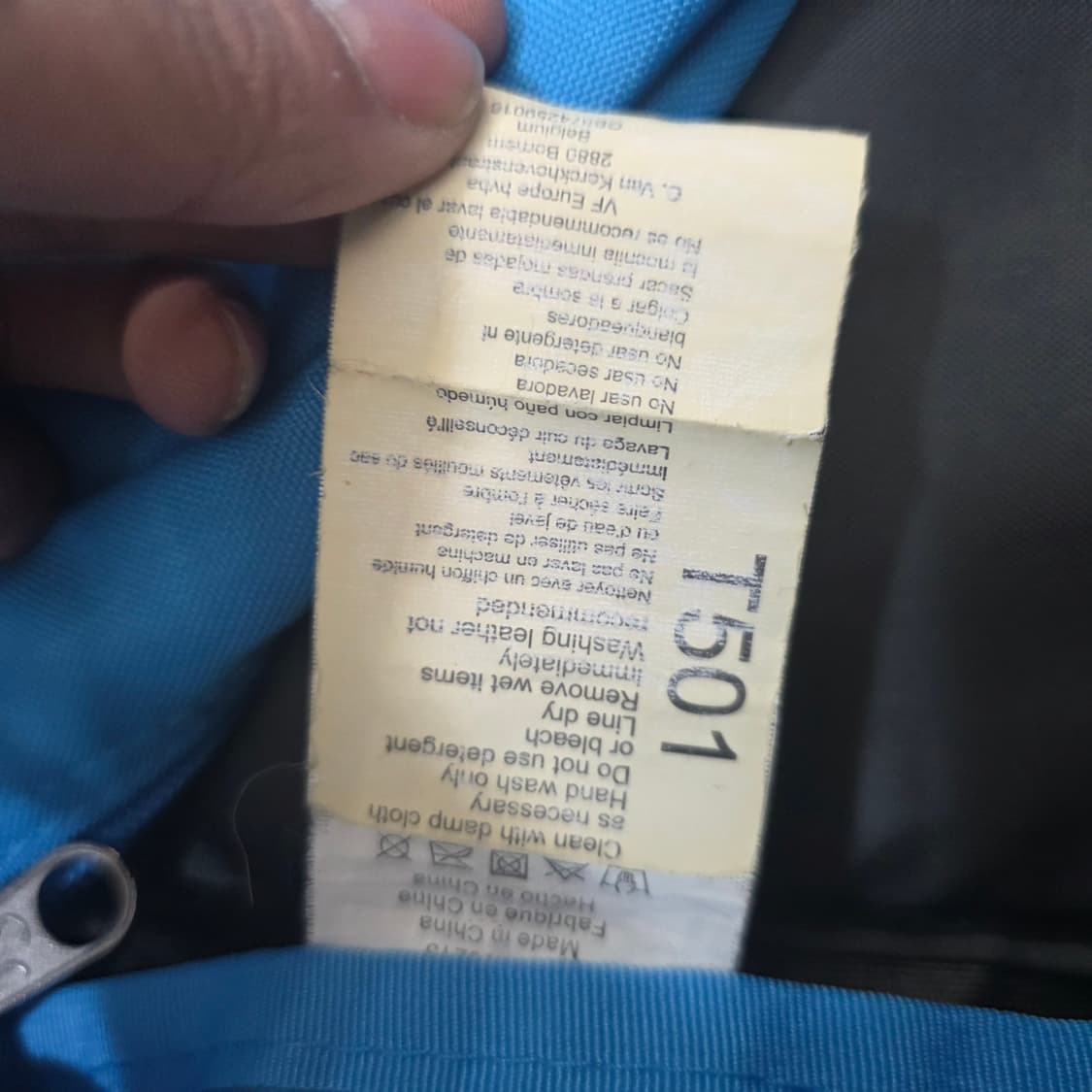 잔스포츠 백팩 블루 스카이블루 하늘색 가방 상품이미지7