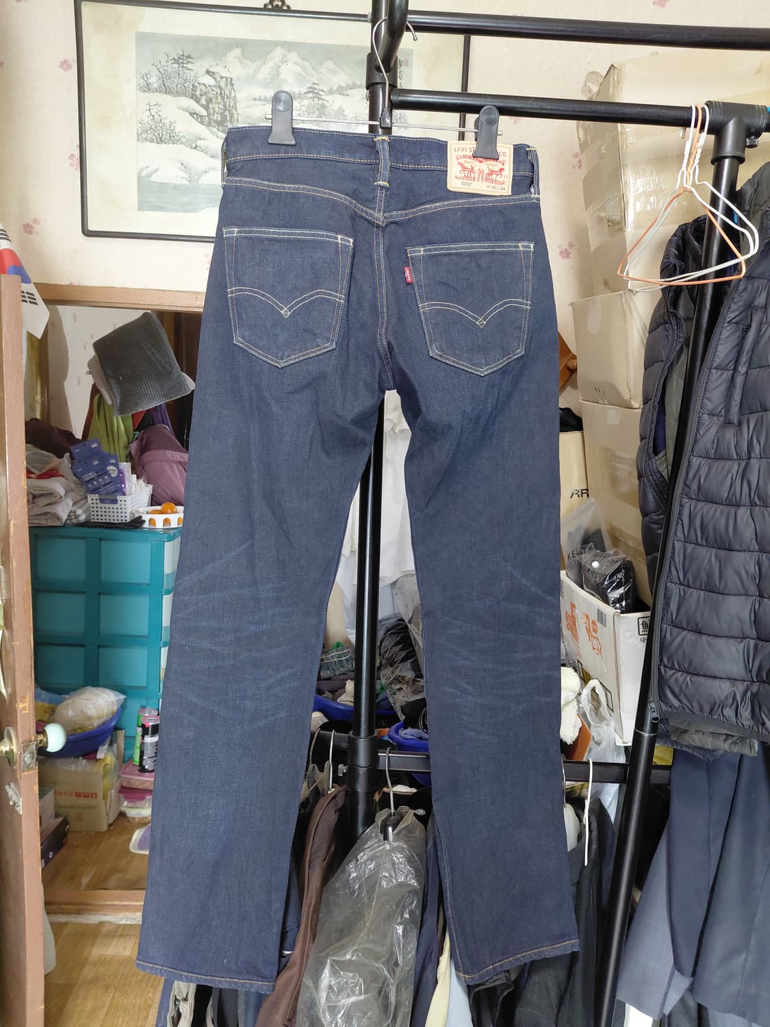 [리바이스501]1963 클래식 스트레이트핏 데님 청바지 30사이즈  상품이미지2