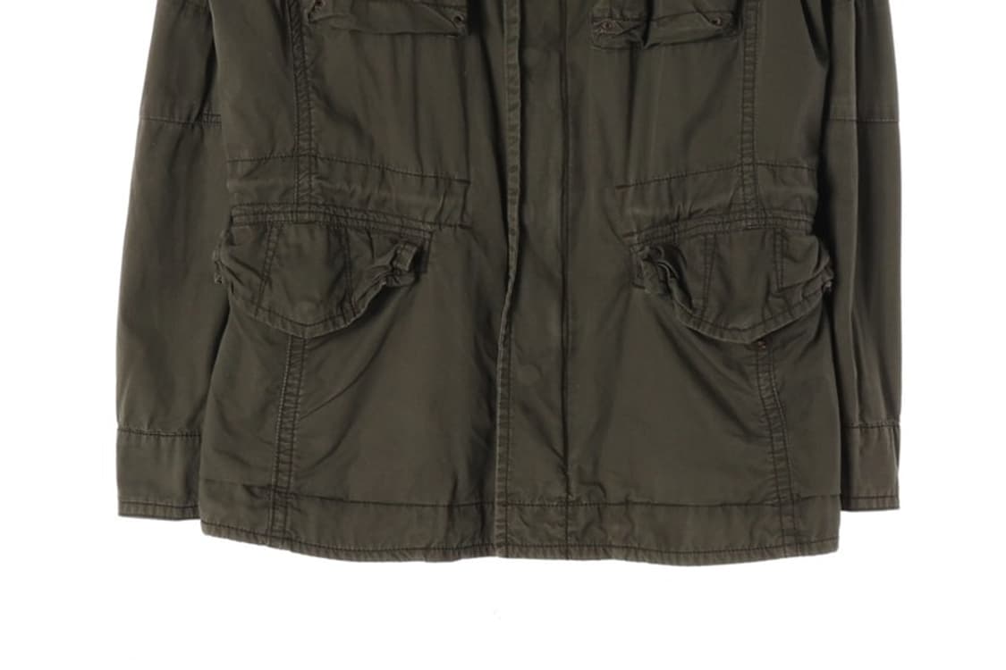 빈티지 카키 필드 자켓 L 상품이미지5