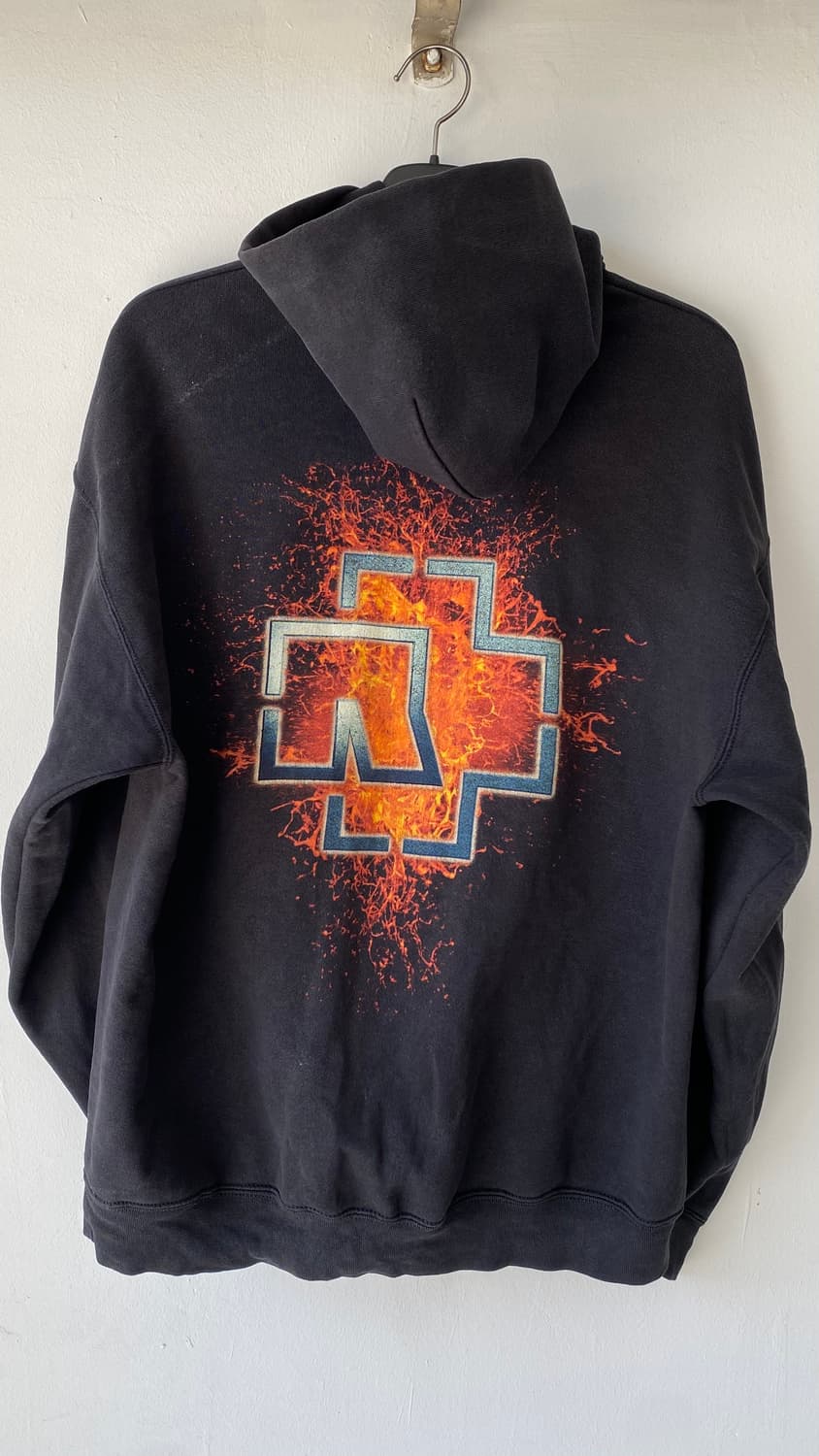 빈티지 rammstein 람슈타인 후드티 xxl 2xl 상품이미지1