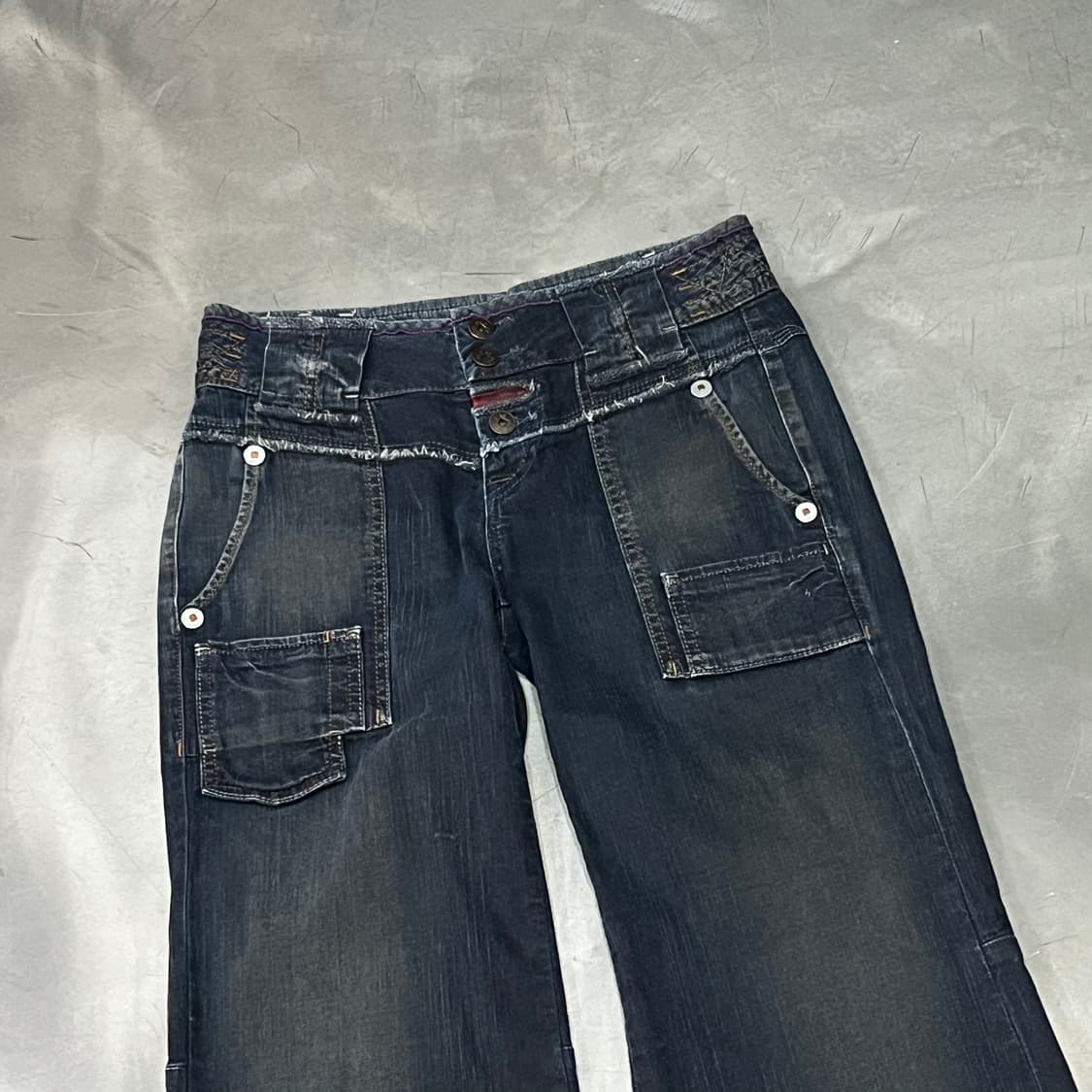  마리떼 프랑소와저버 플레어 데님 팬츠 y14599 상품이미지3