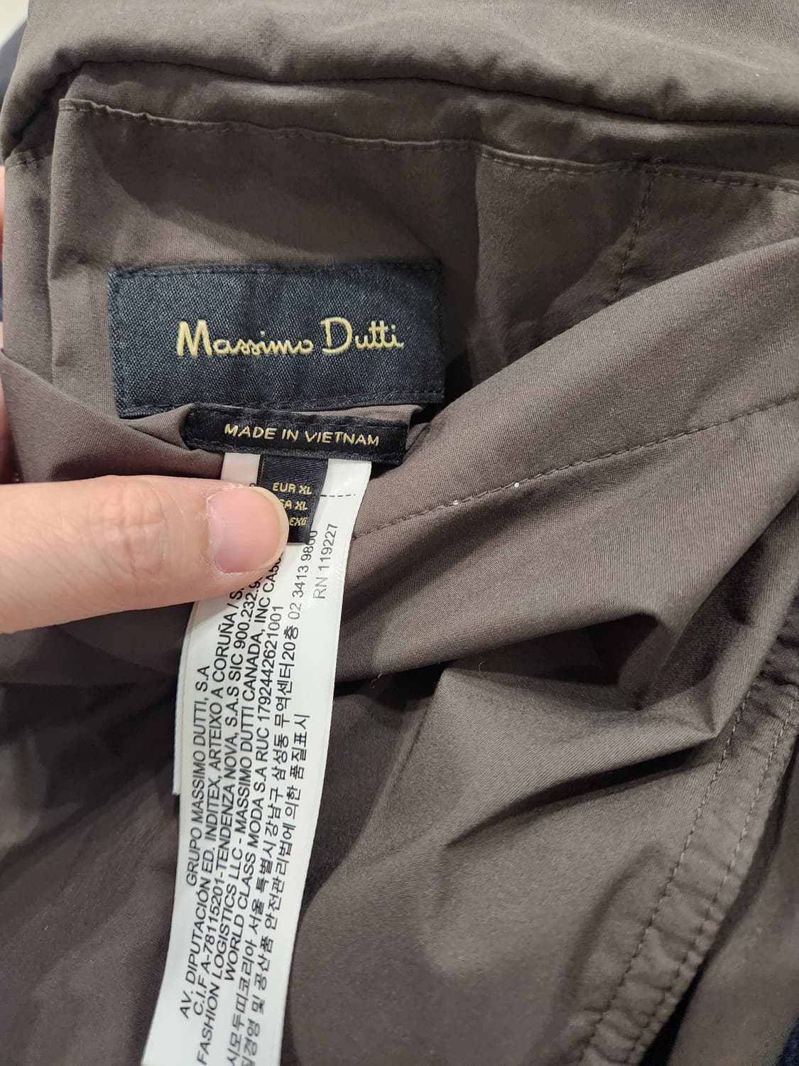 마시모두띠 리버시블 다운패딩코트 상품이미지8