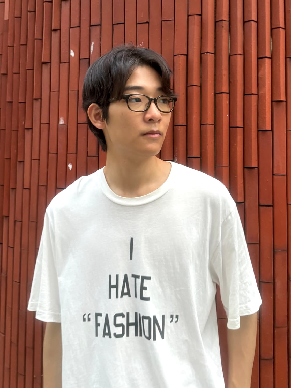 써네이 I HATE FASHION 반팔 티셔츠 상품이미지1