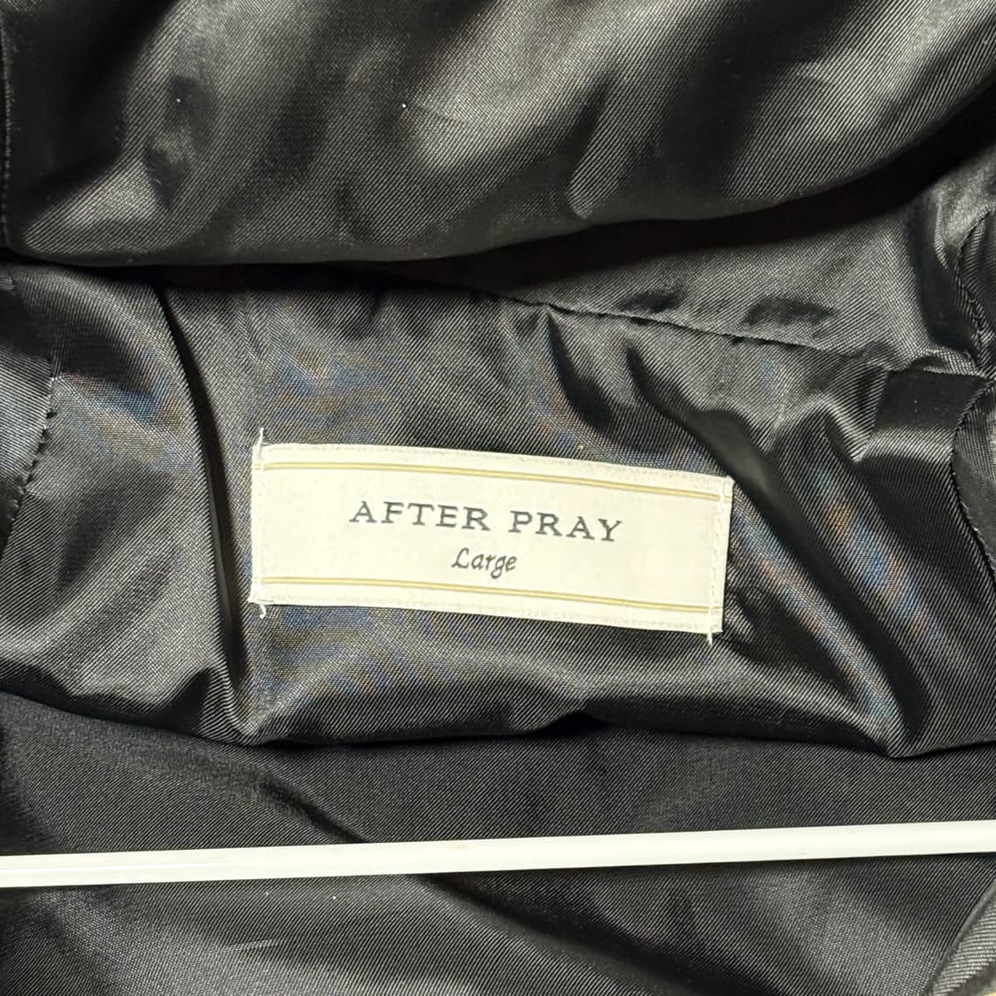 [L]애프터프레이 후디드 프린트 쉘파카 상품이미지3