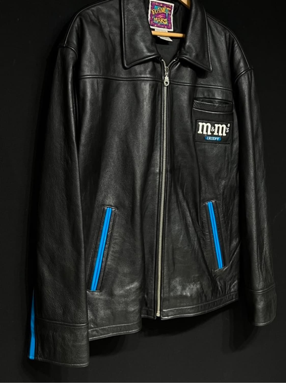 Planet Mars M&M's 올드스쿨  가죽자켓 상품이미지5