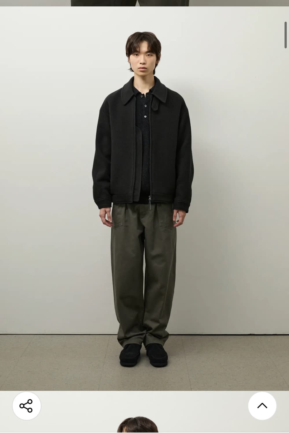 러프사이드 베이커 블루종 애쉬 블랙 3사이즈 상품이미지4