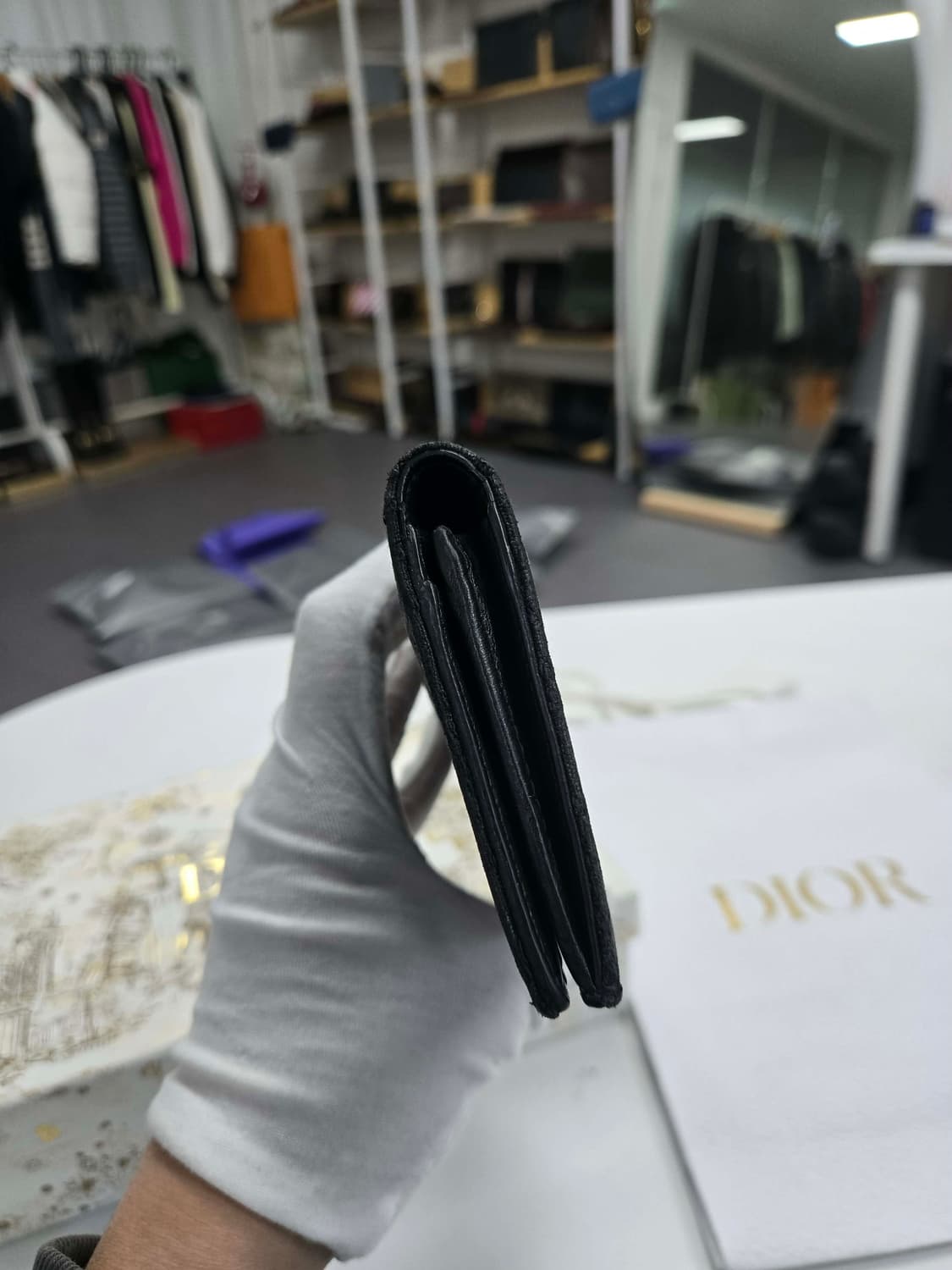 [A급컨디션] 디올 오블리크 장지갑 상품이미지3
