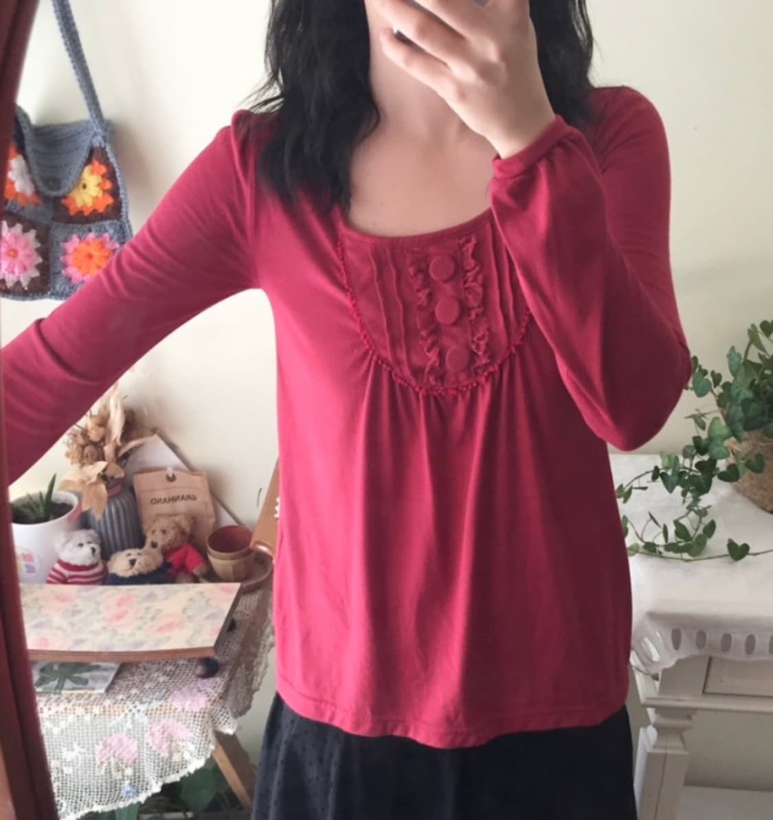 마루빈티지 레드 슬리브 상품이미지2