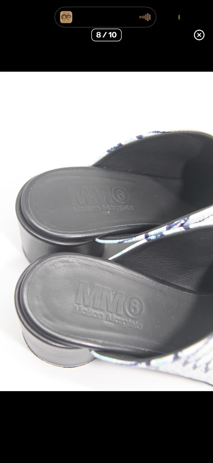 마르지엘라 페인팅 패턴 뮬 클로그 상품이미지3