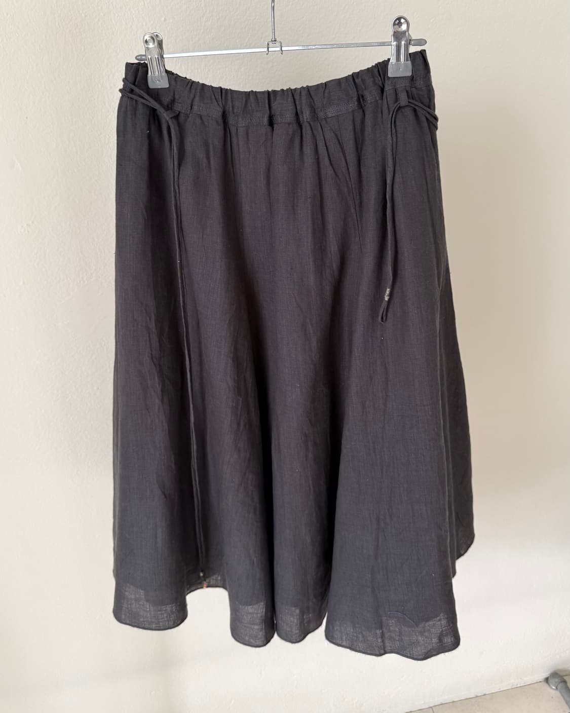 빈티지 린넨 스커트 상품이미지4