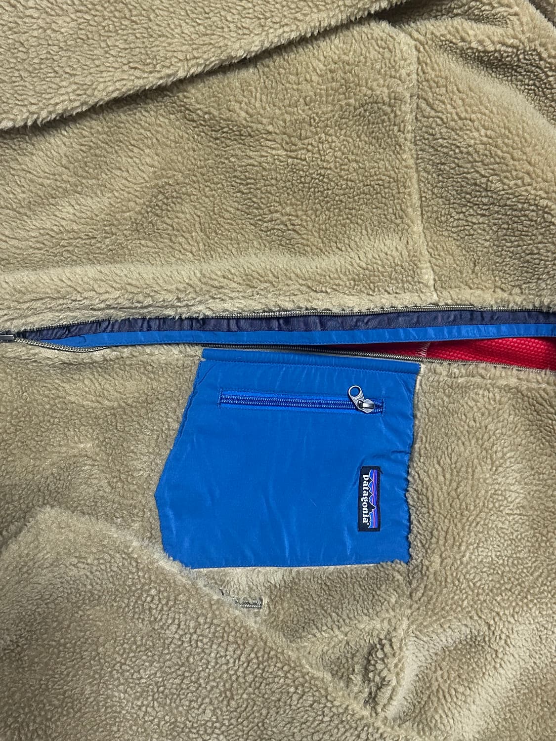 파타고니아 레트로 x 모하비 자켓 브라운 (애쉬탄테디베어) 남성 S  상품이미지2