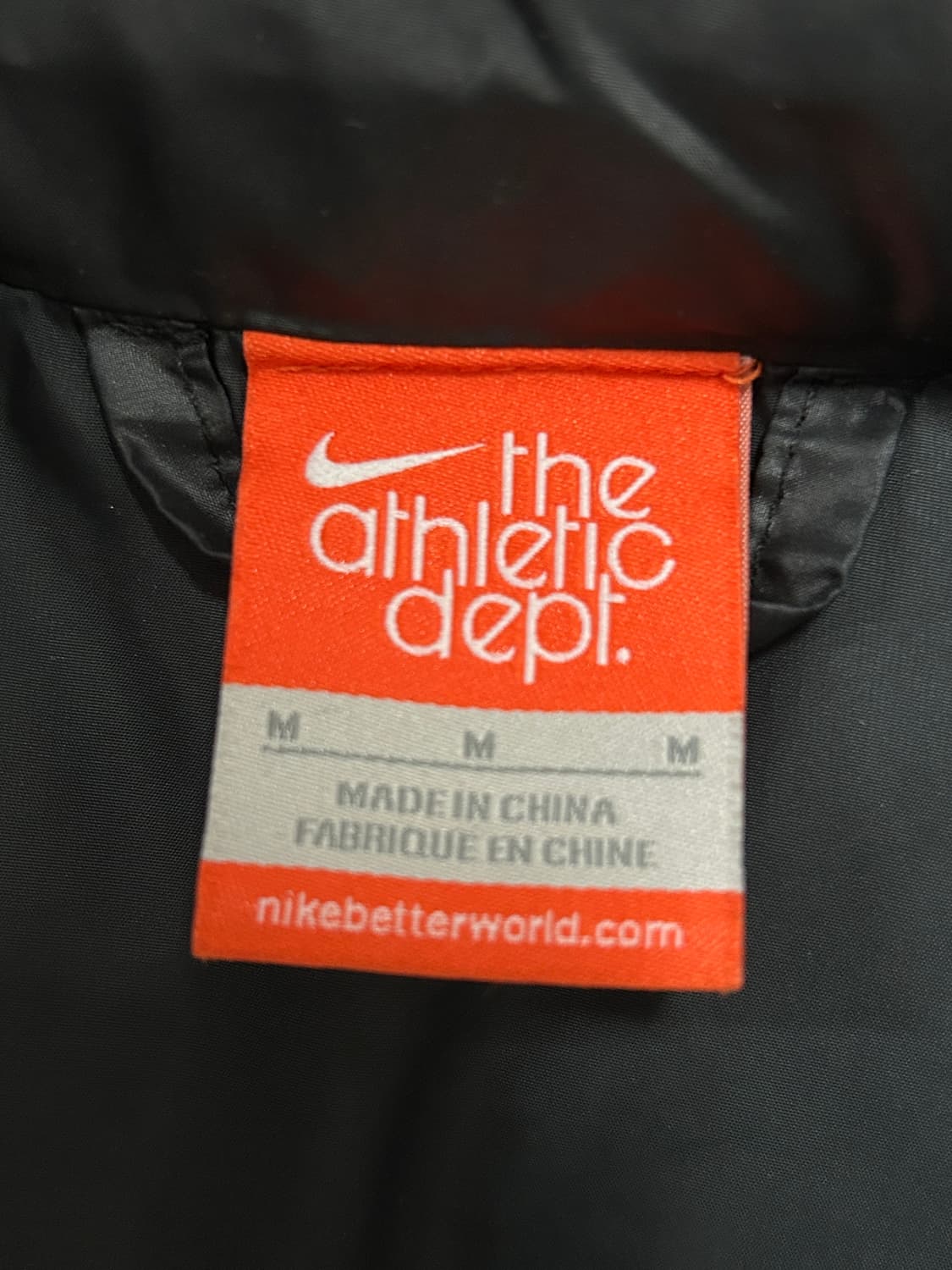 00s 나이키 스우시로고 스퀘어 퀼팅 덕다운 패딩 블랙 상품이미지5