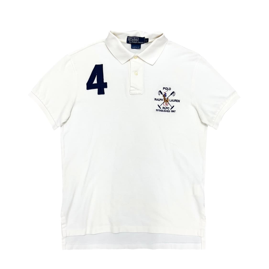 폴로 빅포니 치프키프 아이보리 카라티(L) 상품이미지1