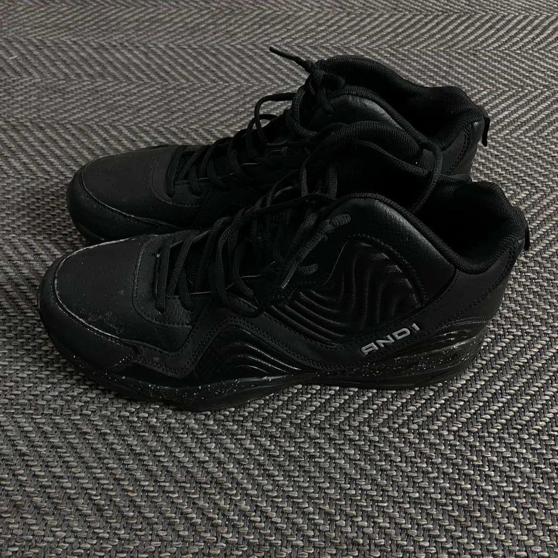 And1 블랙 하이탑 바스켓볼 스니커즈y 3805 상품이미지3