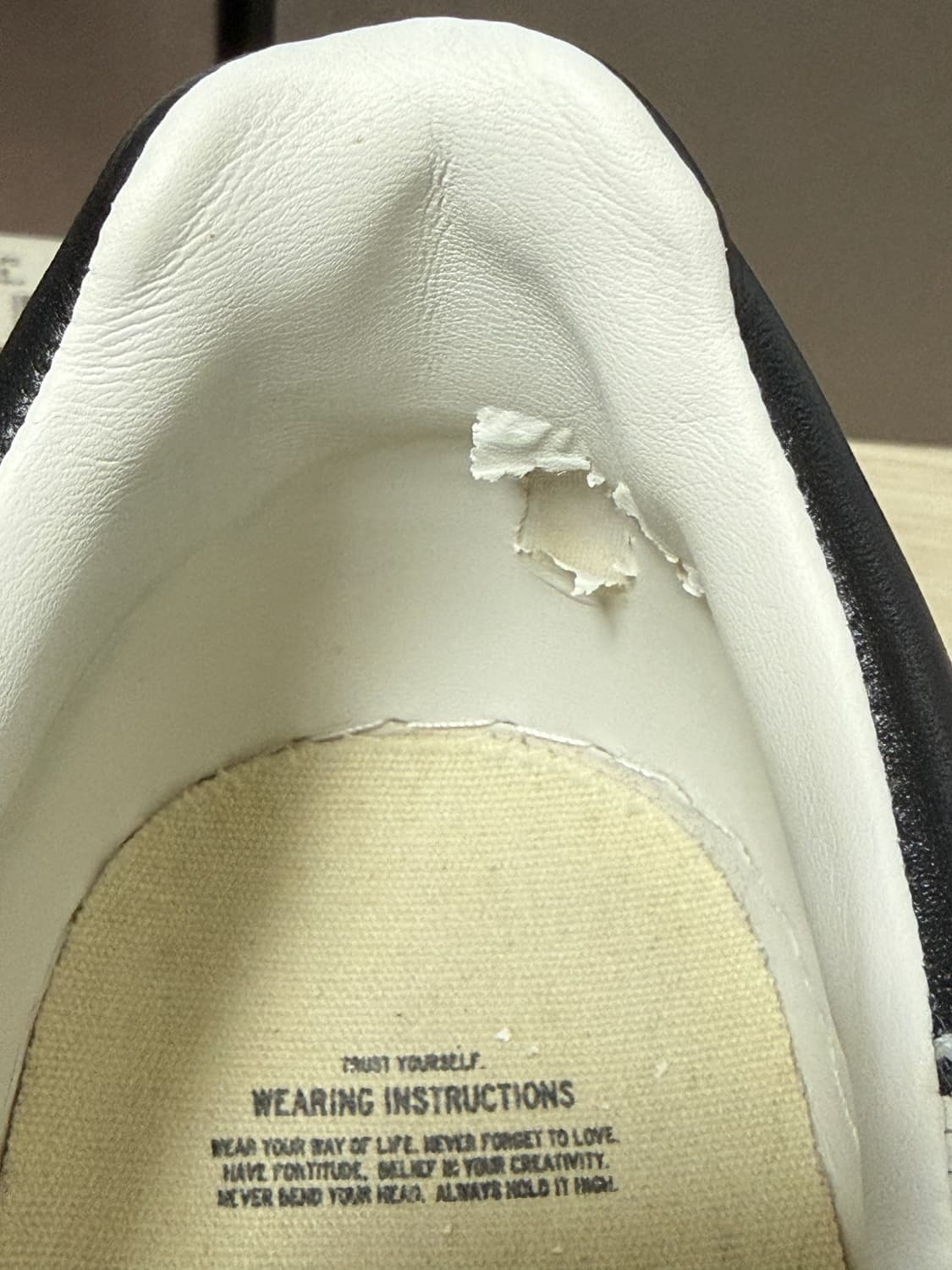 미하라야스히로 블레이키 화이트 가죽 44사이즈 상품이미지8