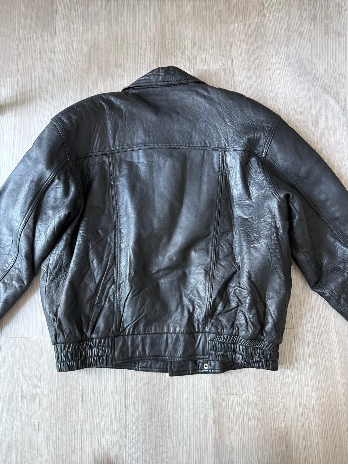 램스킨 가죽자켓 XL 상품이미지2