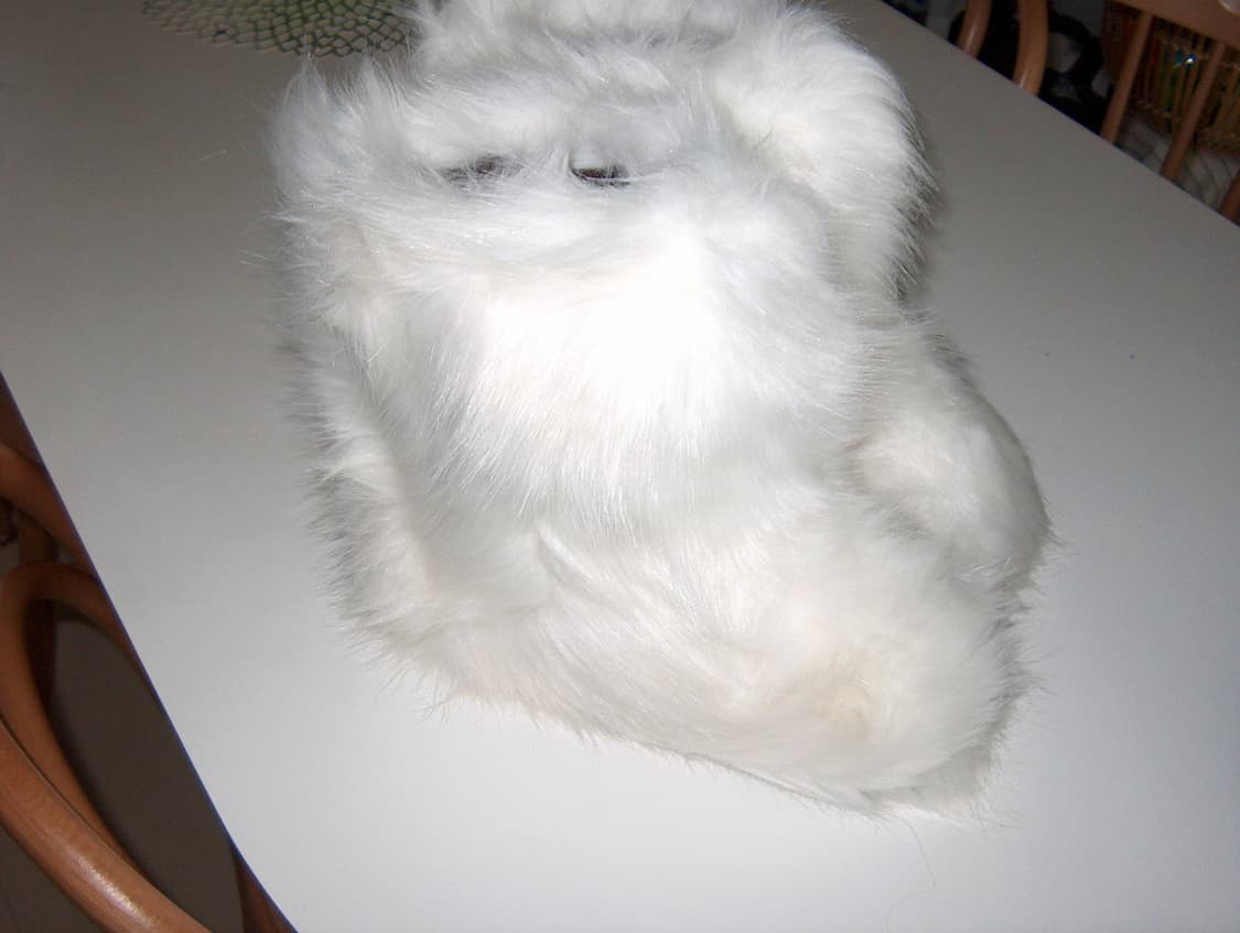 Y2K 페이크퍼 미들 털부츠 퍼 부츠 상품이미지3