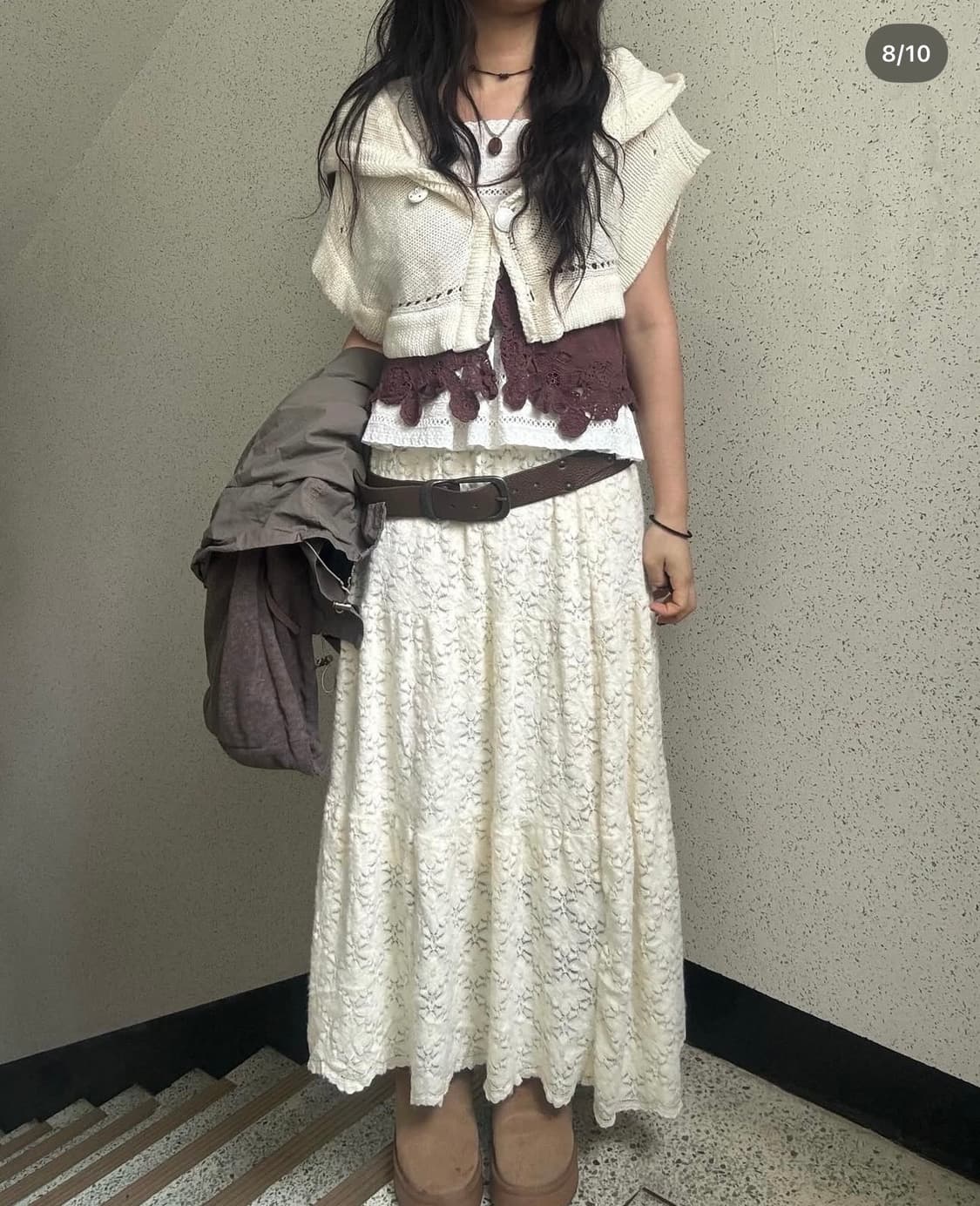 미라이클립 선가든파티 큐빈티지 코디셋 상품이미지7