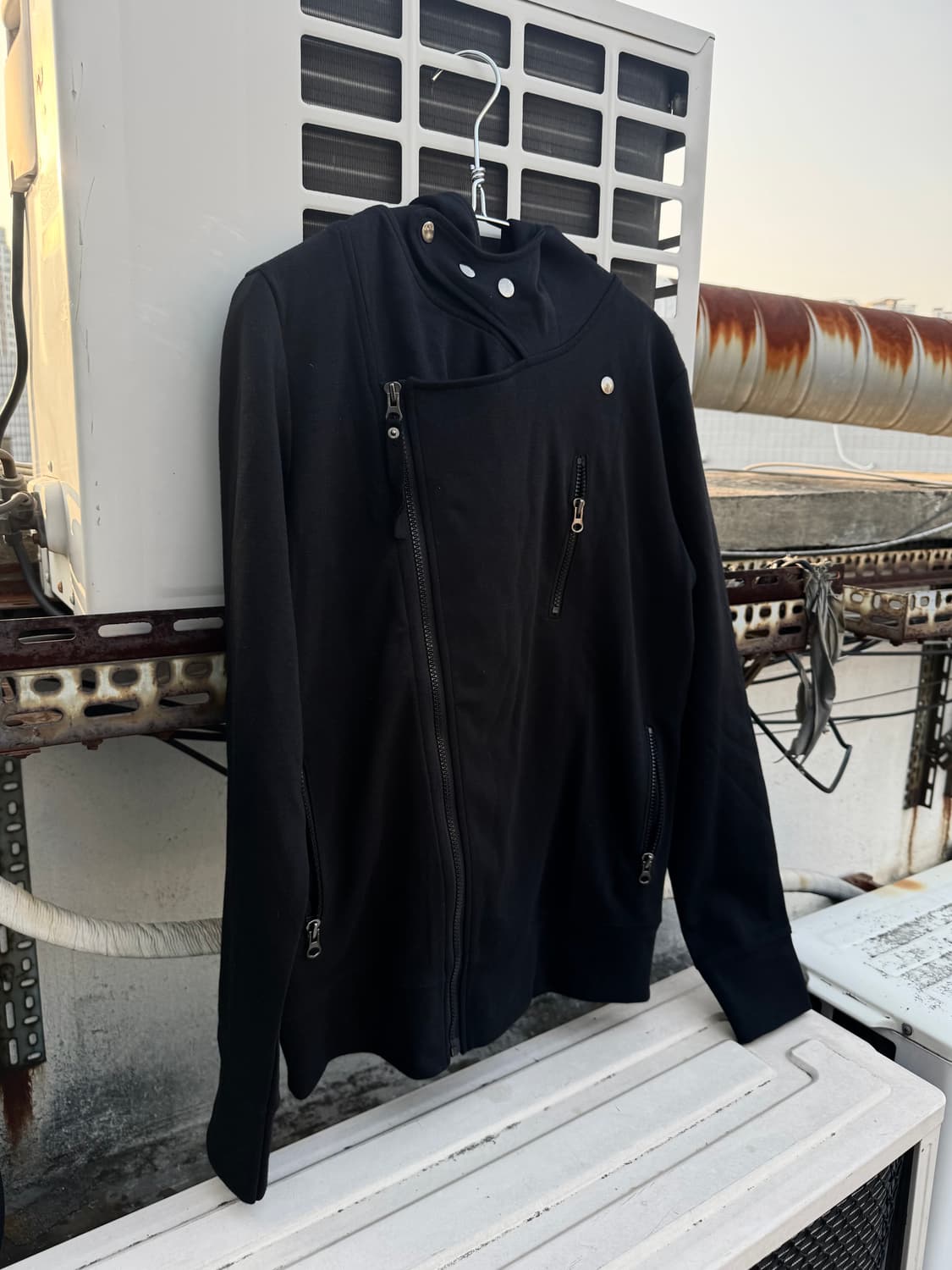 Asymmetrical Zip Hoodie 상품이미지3
