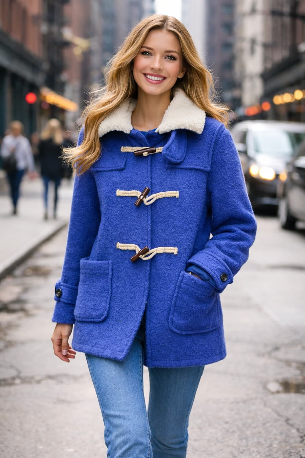 Garden 부클 떡볶이 하프코트 상품이미지1