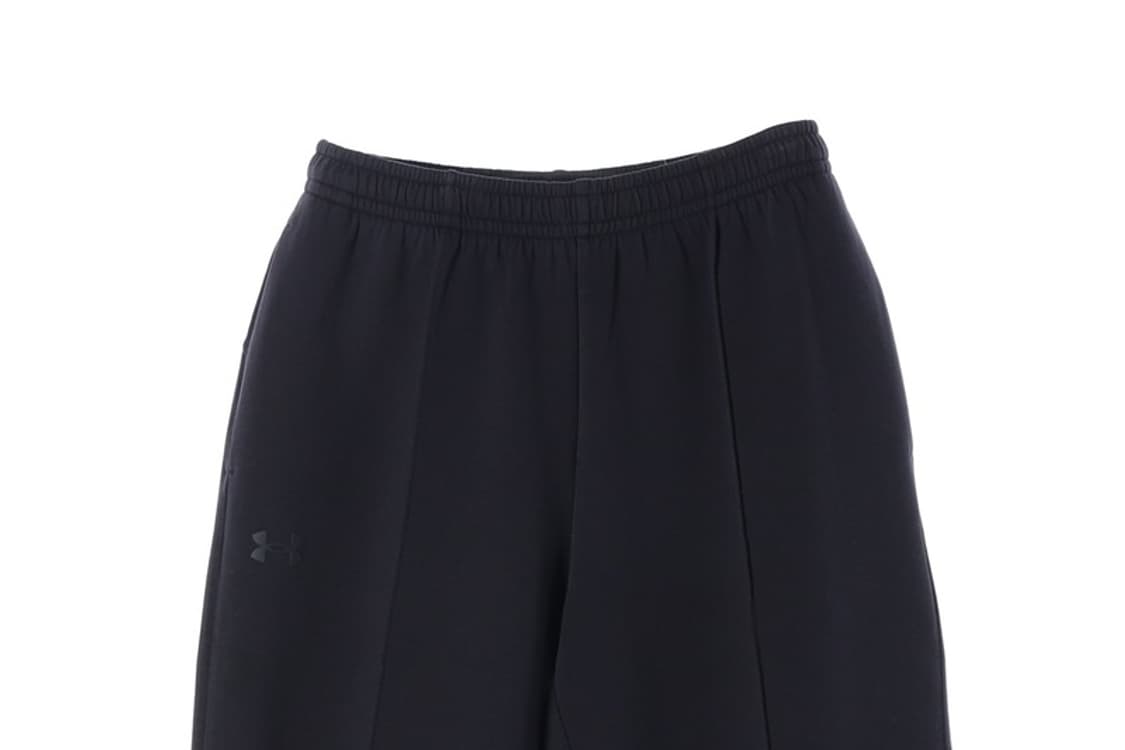 언더아머 핀턱 와이드 트랙 팬츠 블랙 L 상품이미지3