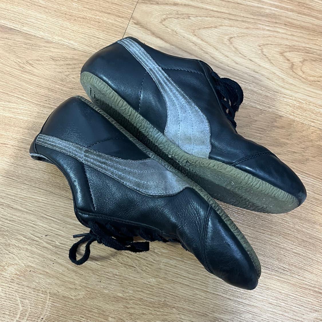 푸마 질샌더 블랙 레더 스니커즈 280 퓨마 상품이미지6