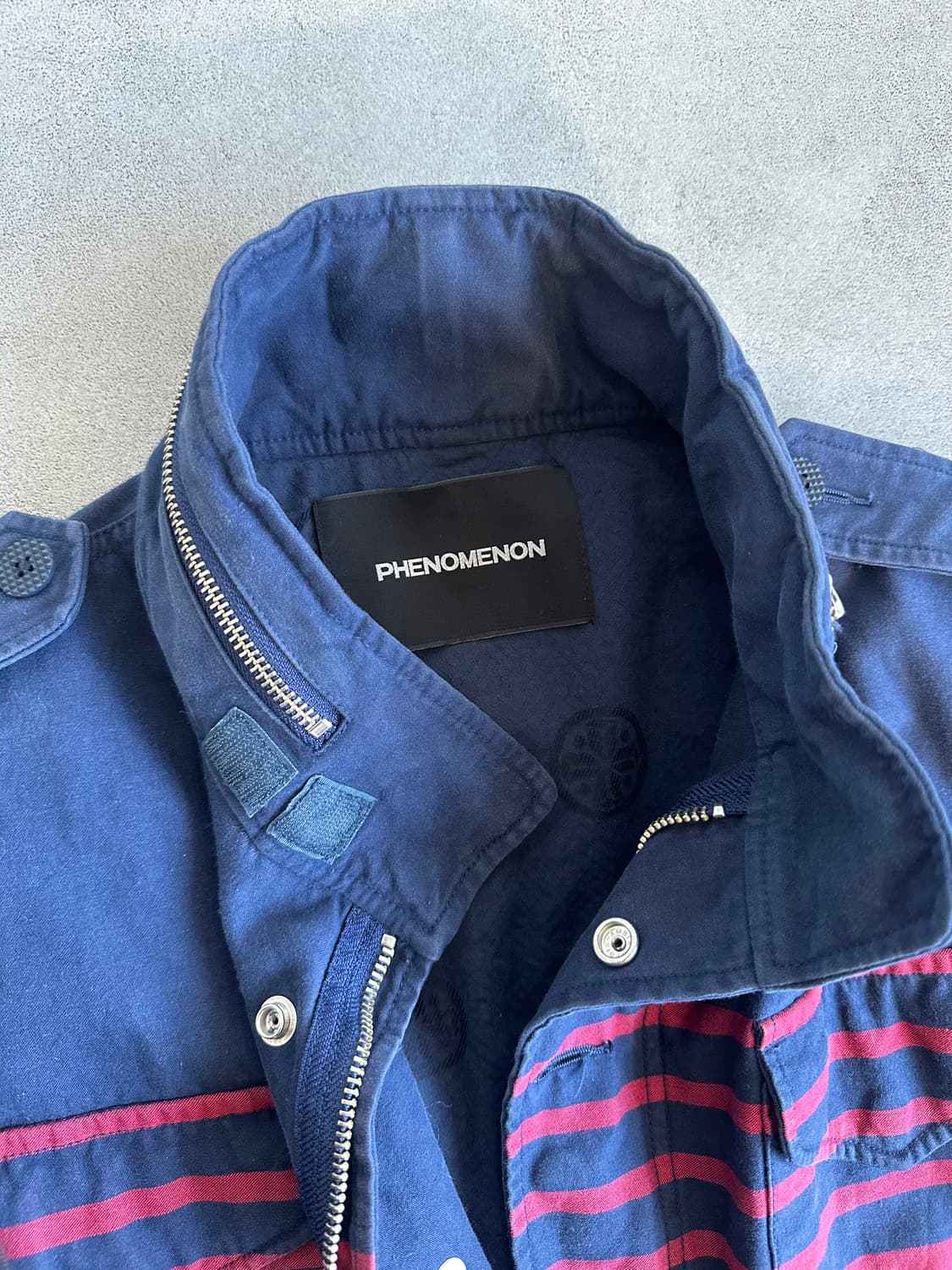 페노메논 닌자 슬리브 스트라이프 자켓 상품이미지7