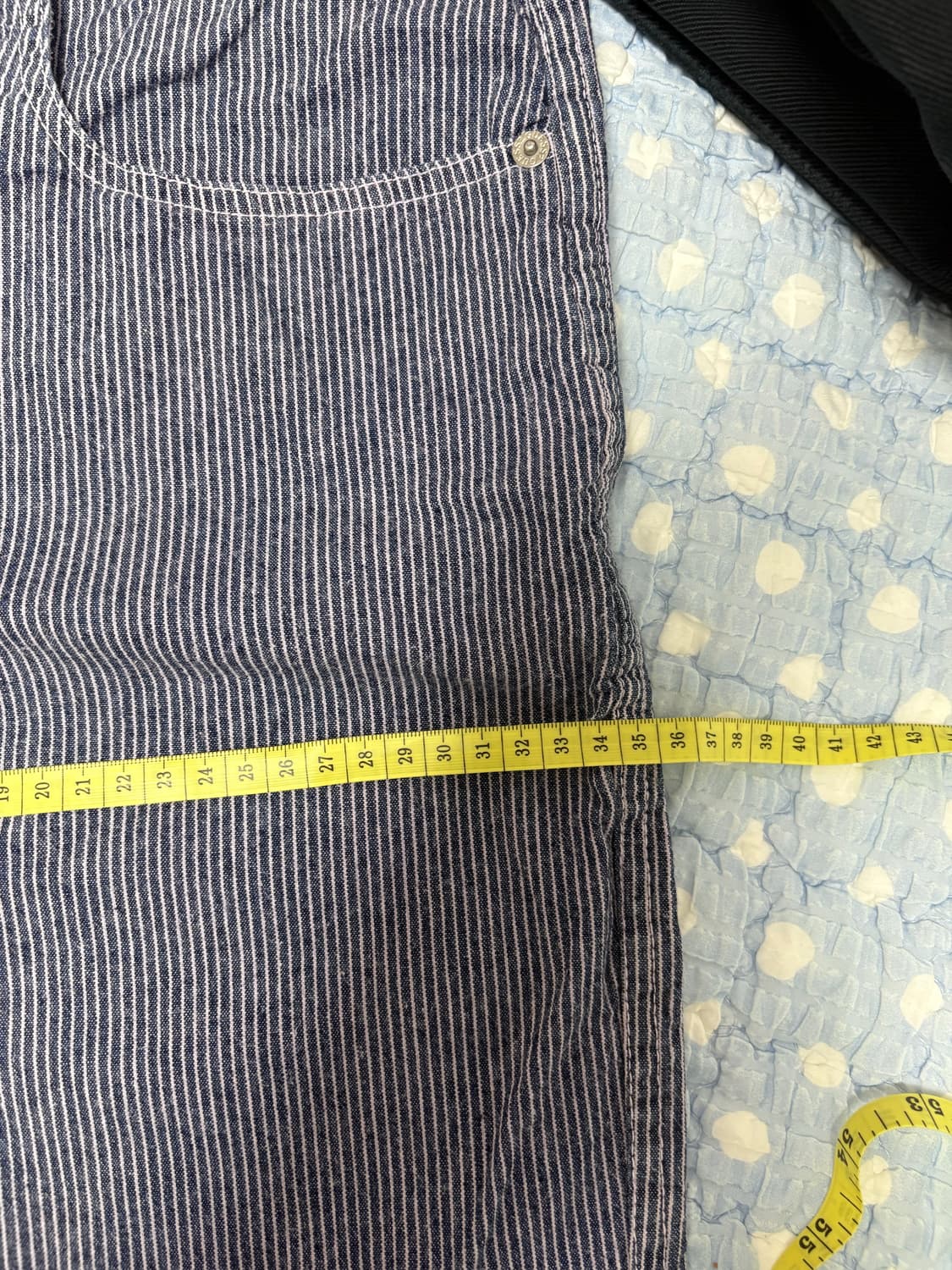 90s USA MADE 게스 스트라이프 쇼츠 상품이미지5