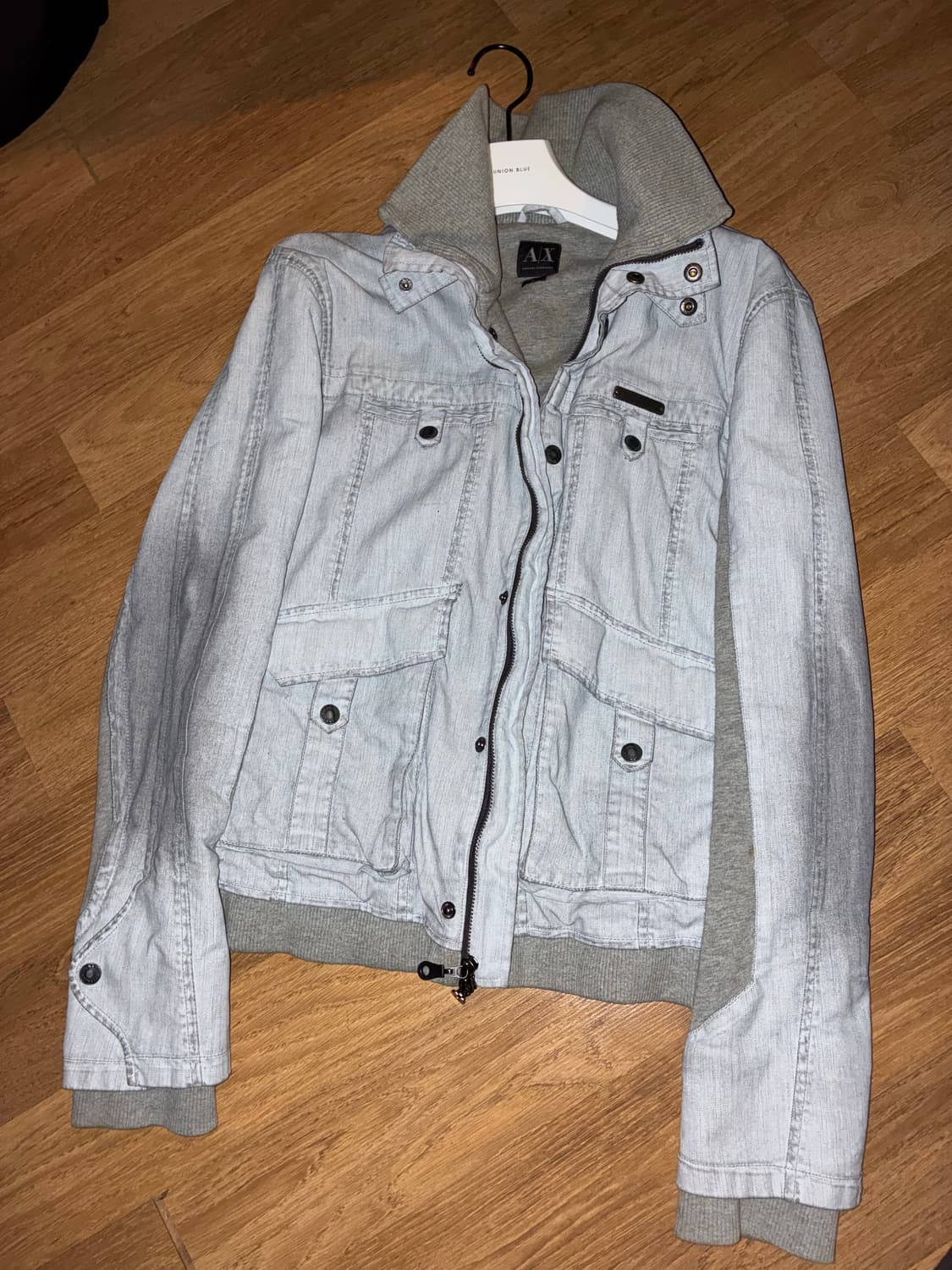 알마니익스체인지 스웻 밀리터리 자켓 M 상품이미지1