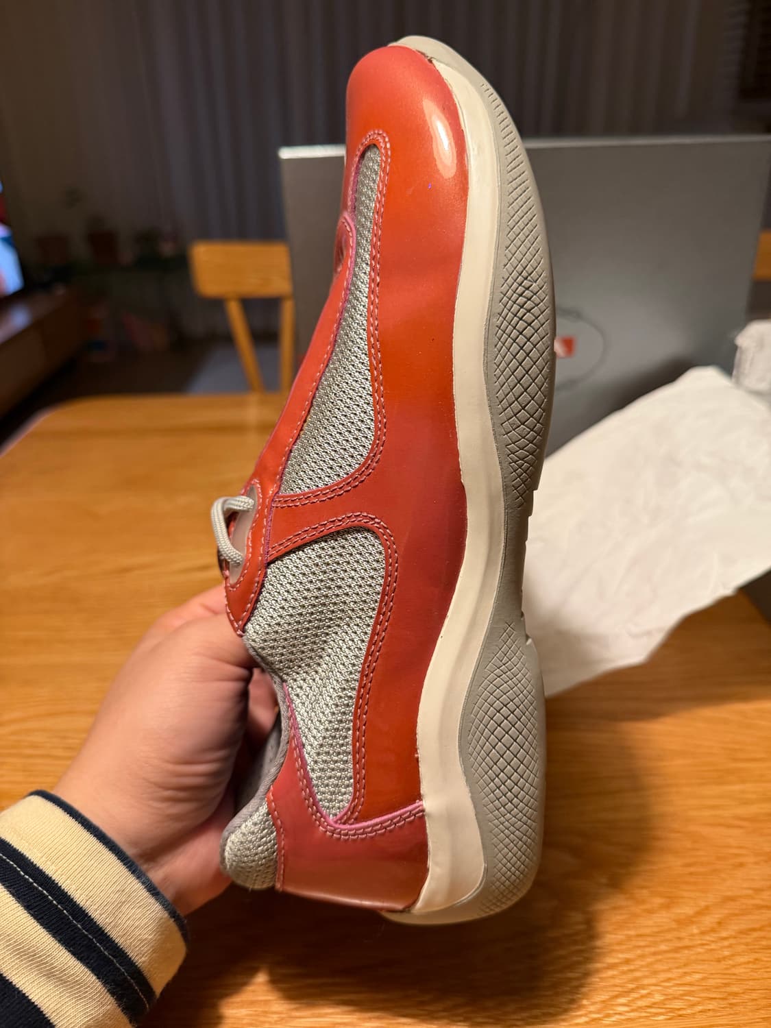 프라다 스포츠 빈티지 아메리카컵 5.5 / 39.5 / 250-255 상품이미지5