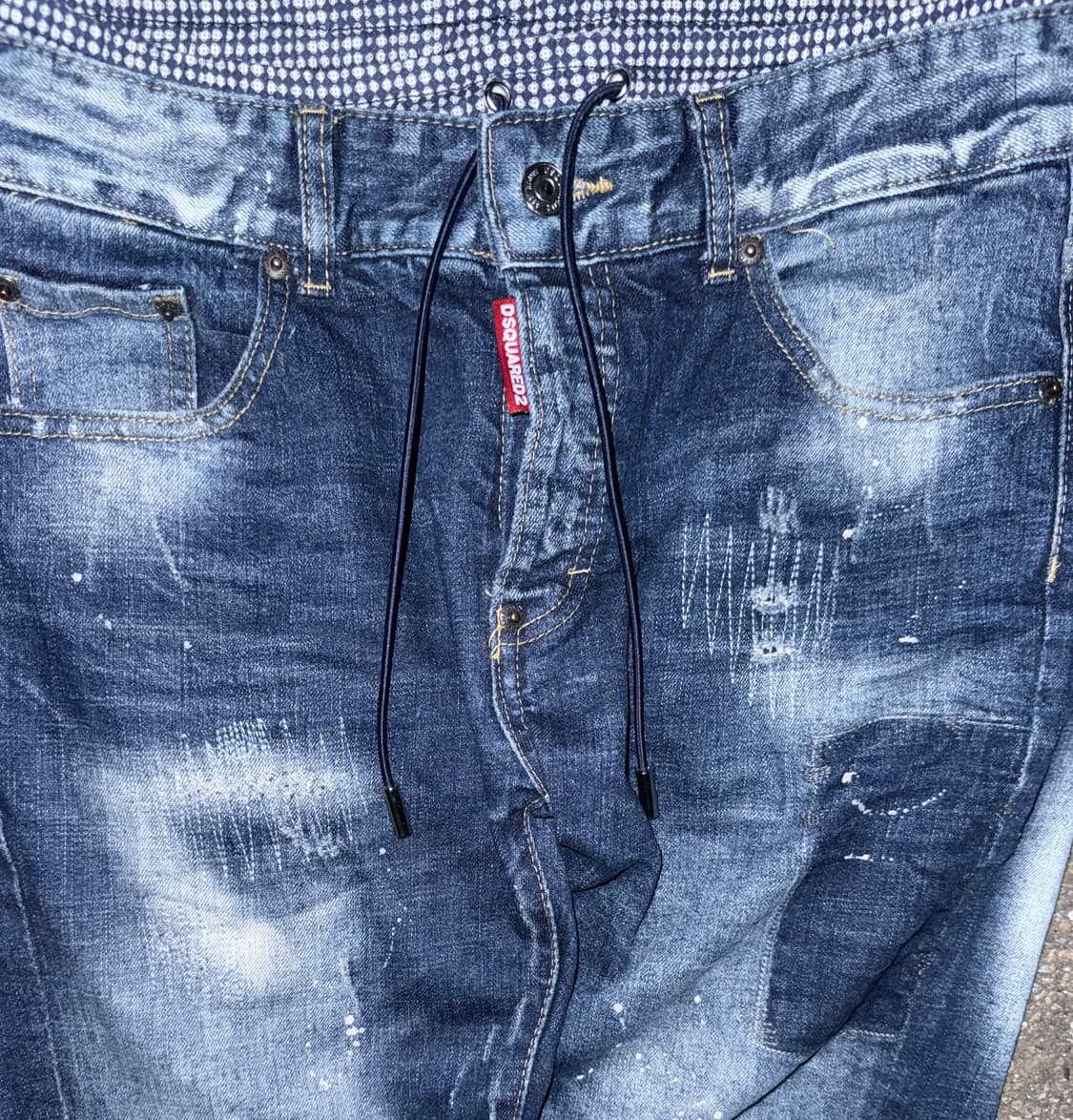 Dsquared2 Trunk layered Denim pants 상품이미지3