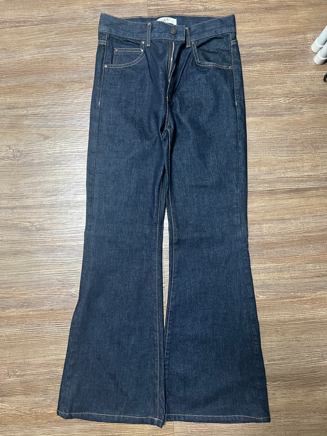 엘무드 잔느 플레어 데님 인디고 44 상품이미지4