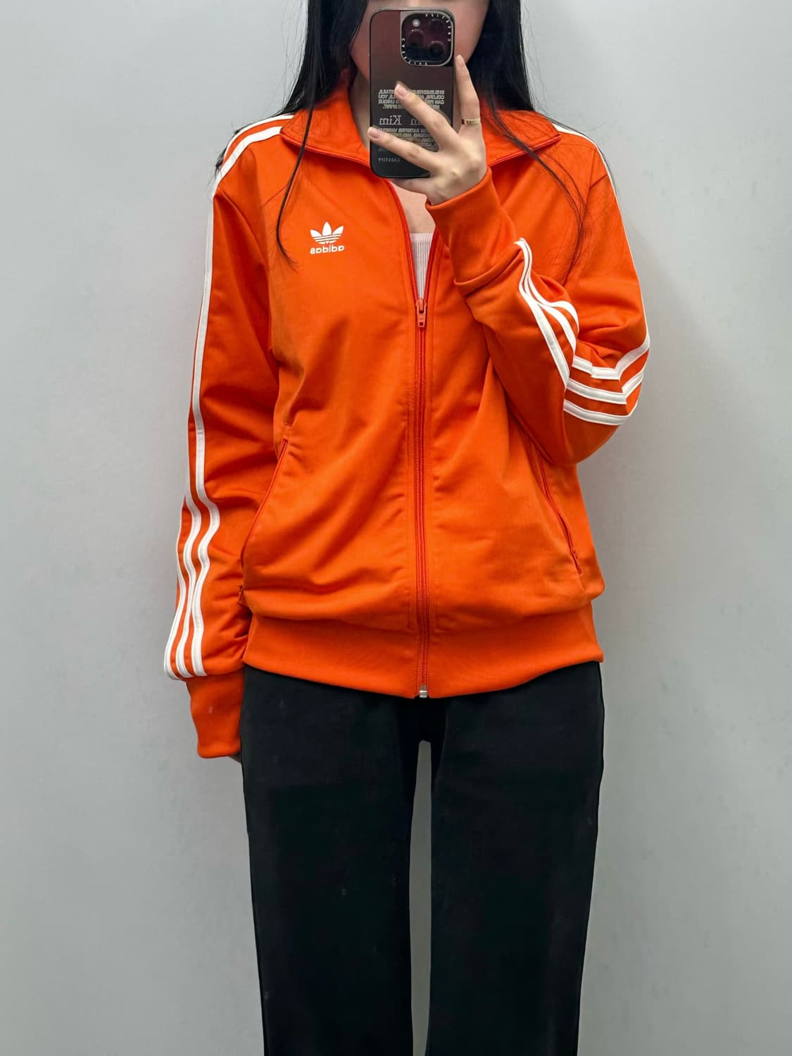 아디다스 신형 파이어버드 오렌지 트랙탑 져지  상품이미지1