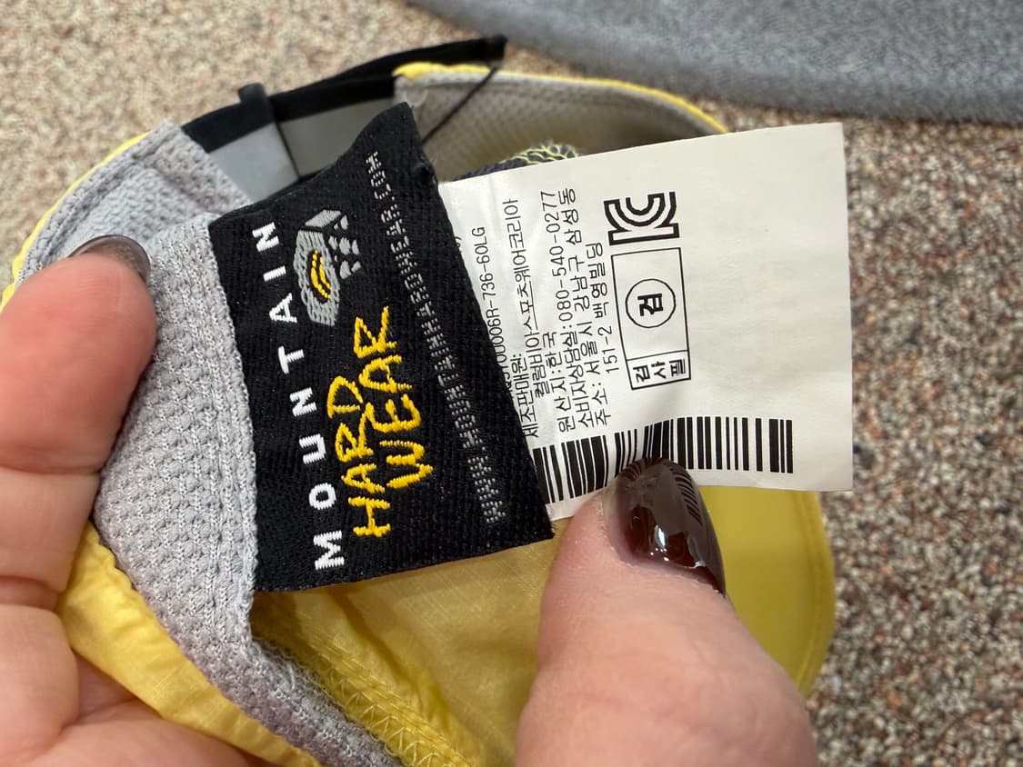 306. 마운틴하드웨어 고프고어 볼캡 상품이미지2