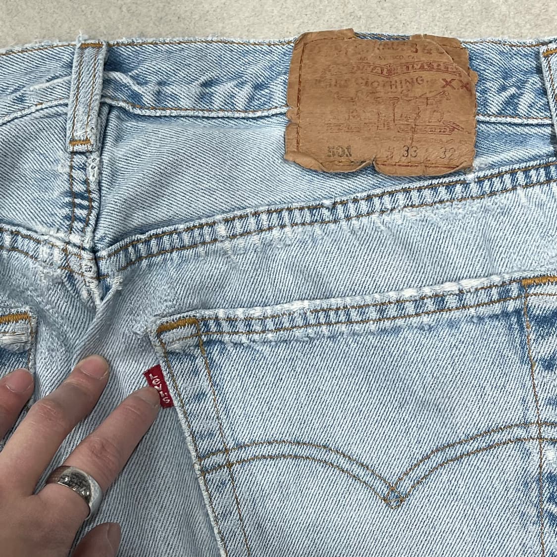 usa 리바이스 501 데님팬츠 s08913 상품이미지8