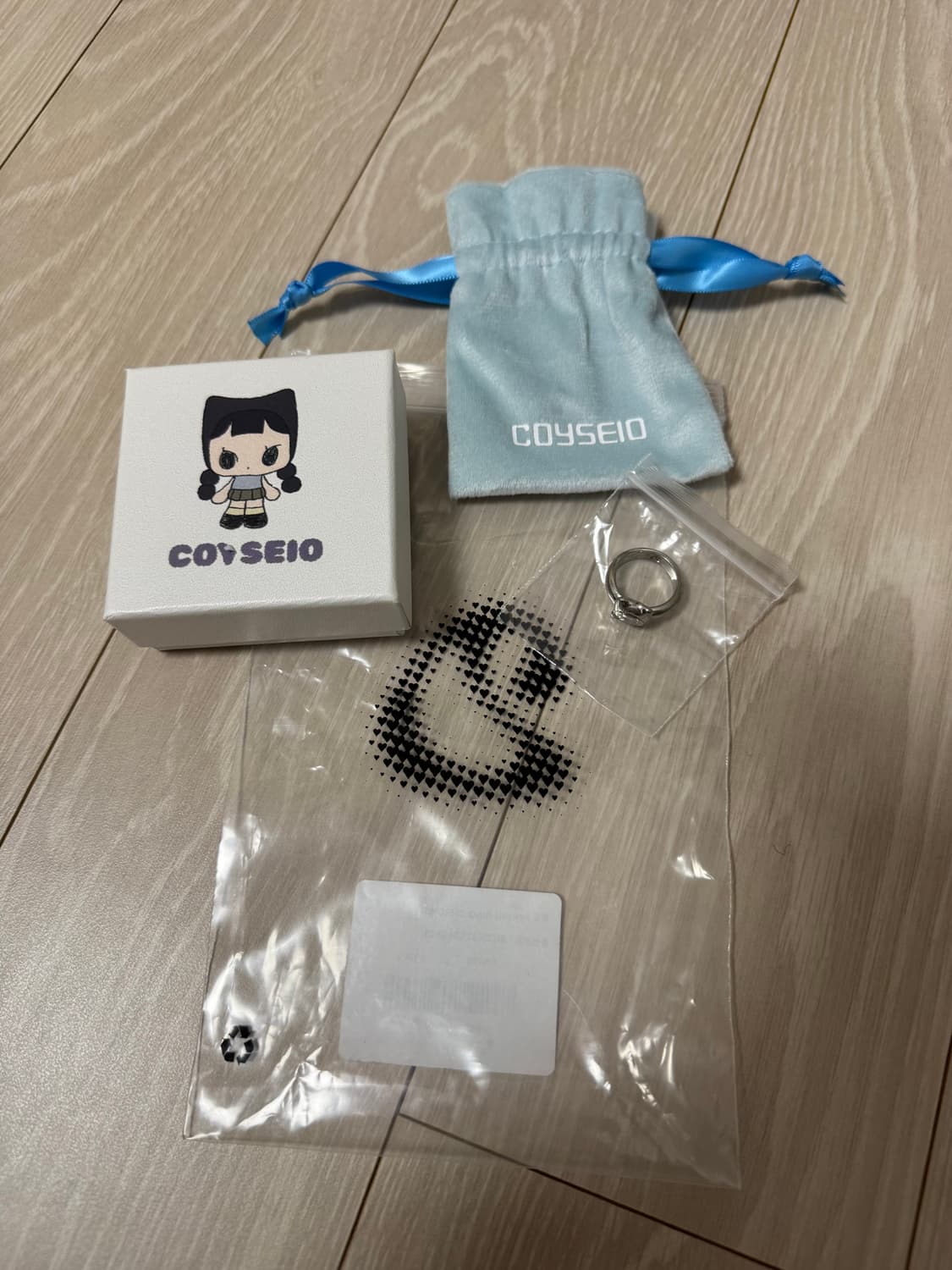 코이세이오 COYSEIO 트린 링 크롬 상품이미지3