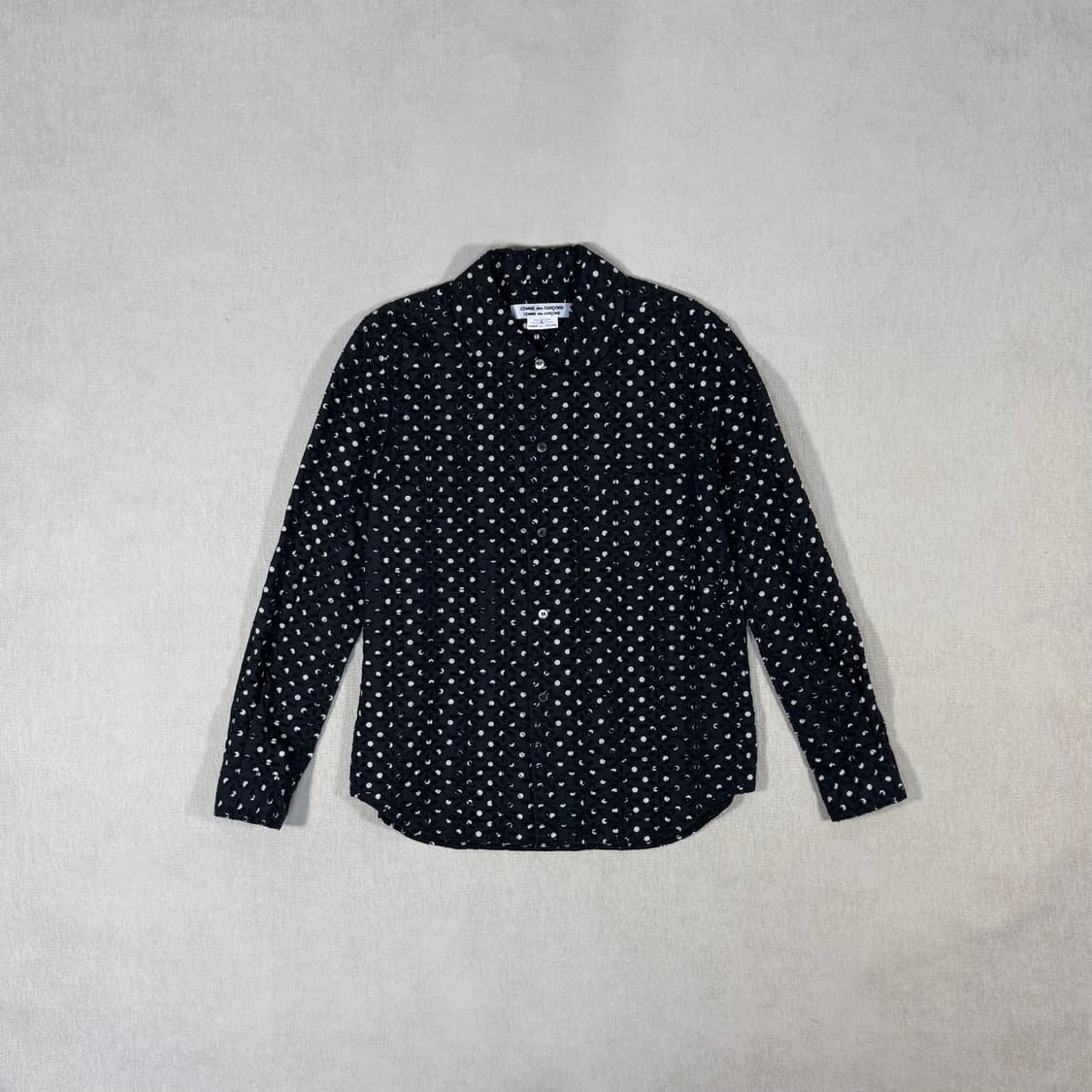 Flower polka dot shirt jacket 상품이미지1