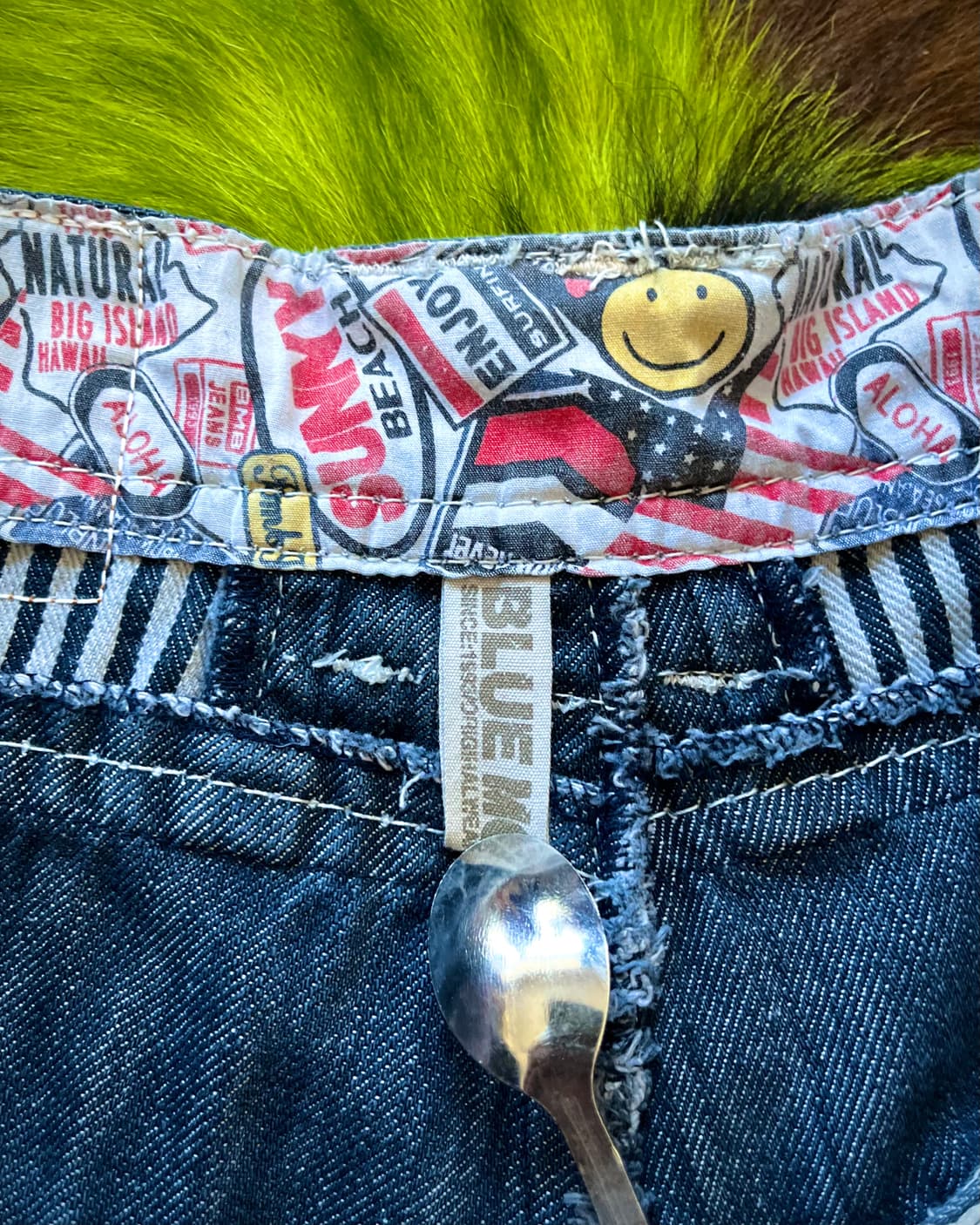 90-00s BLUE MOON BLUE Japan Denim Pants 상품이미지6