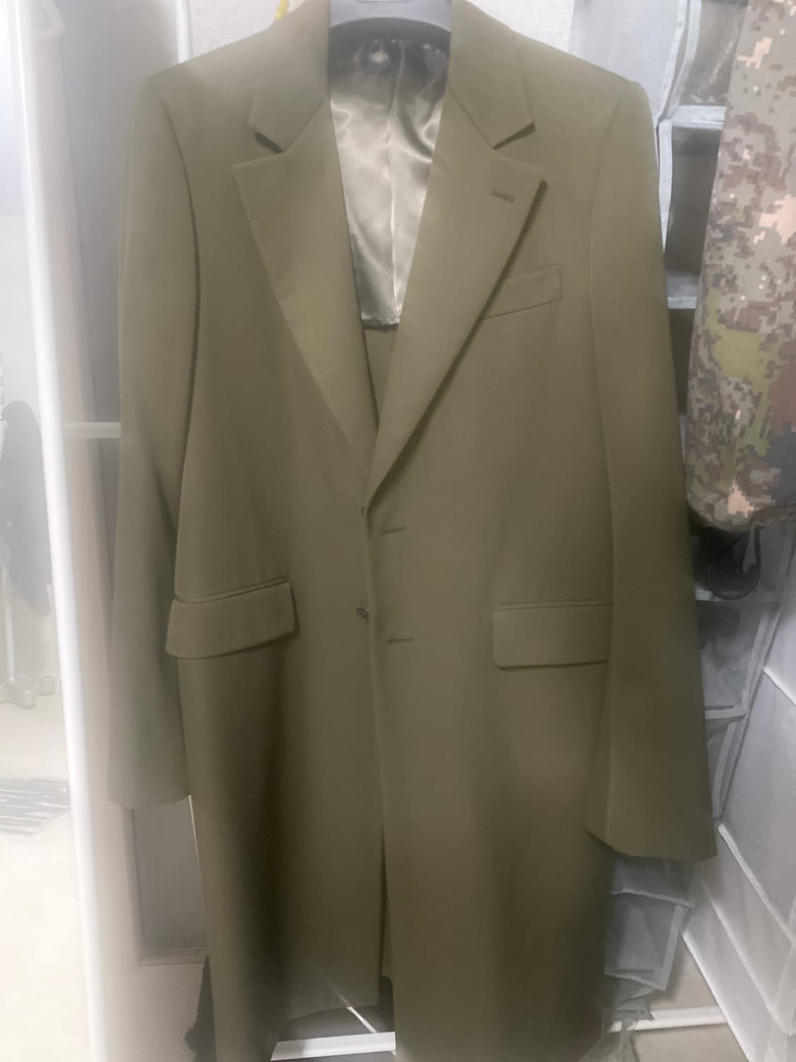 프라다 모스그린 코트 prada 상품이미지1