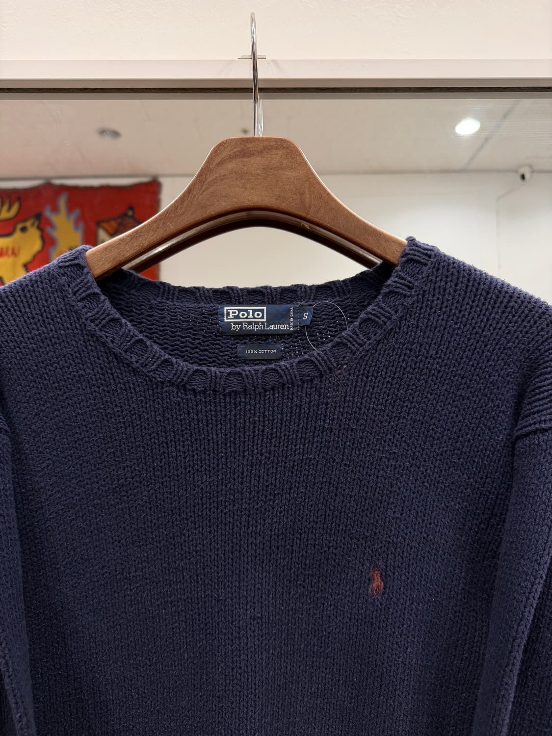 Polo ralph lauren 폴로 랄프로렌 크루넥 니트 (navy) 상품이미지2