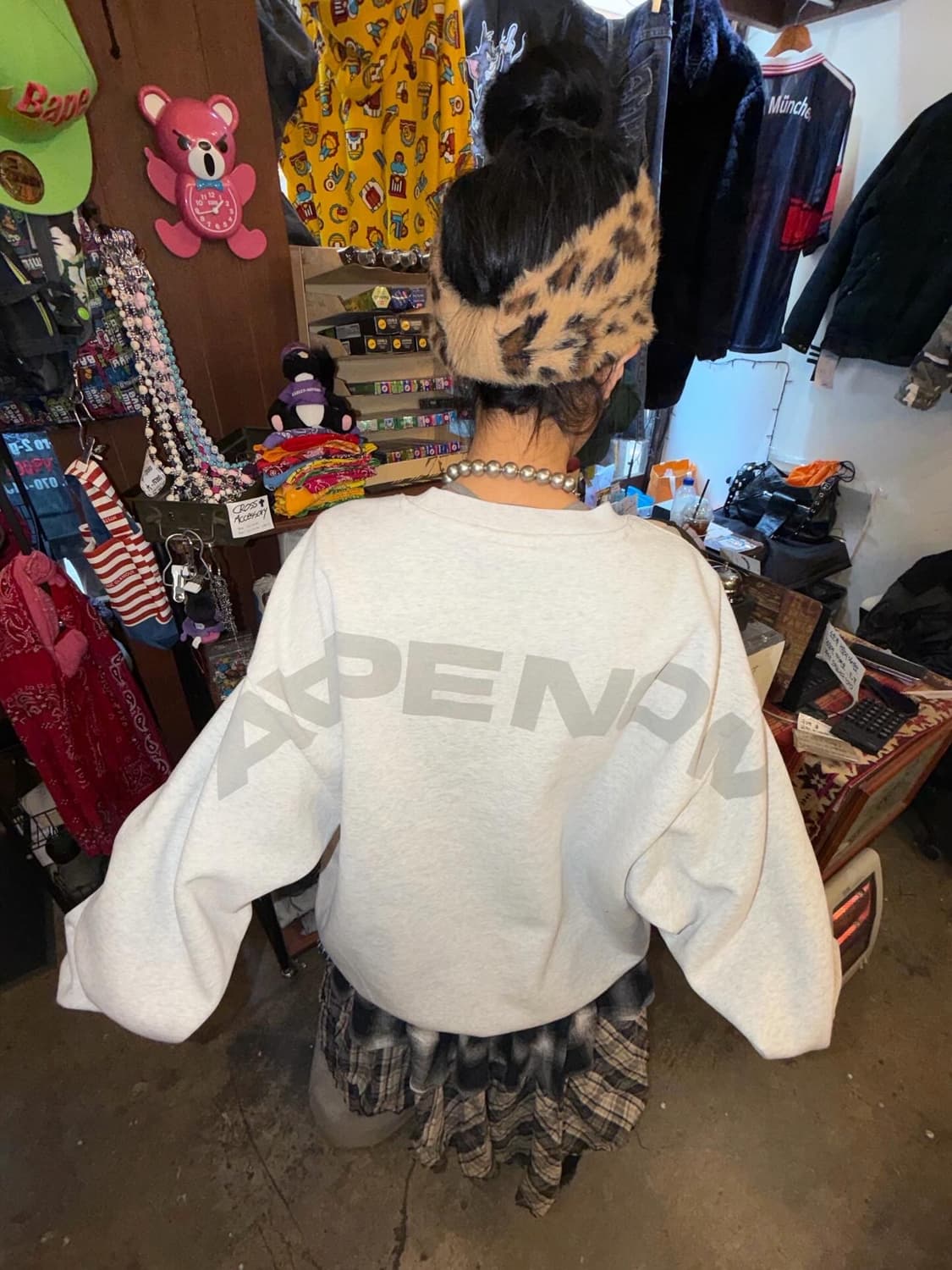 Aape Heart Logo Patch Sweatshirts  상품이미지2