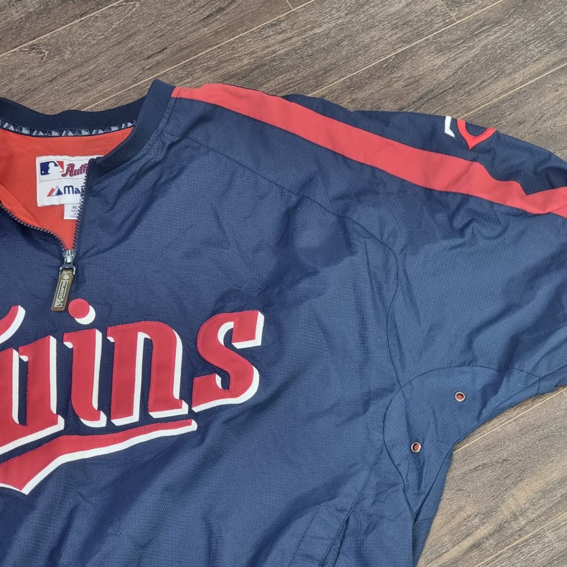 미네소타 트윈스 마제스틱 바람막이 웜업 유니폼 105 상품이미지3