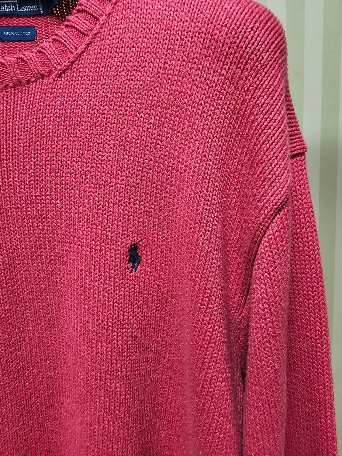 폴로 니트 코튼 L 상품이미지4